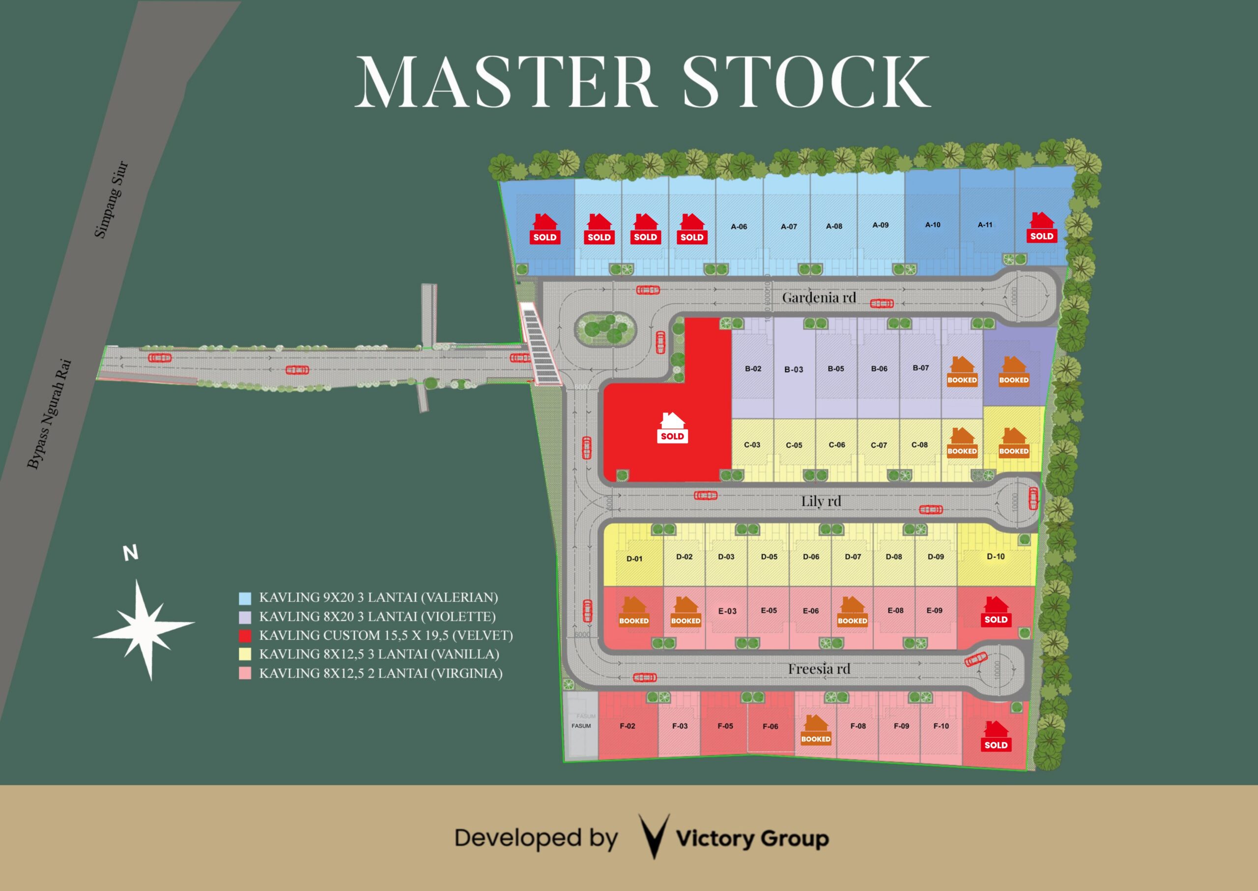Vresidence Master Stock Terbaru