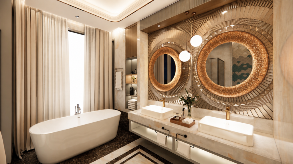 Behind the Build: Material Bangunan Berkualitas di V Residence 5 Master Bathroom - Valerian