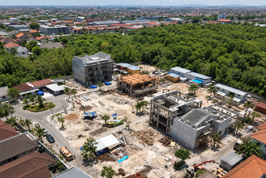 Progress Pembangunan V Residence: Proses Membangun Rumah Berkualitas 1 Progress pembangunan V Residence Bali